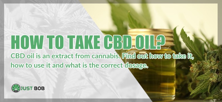 How to take CBD oil