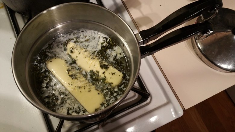 cannabis butter homemade with marijuana light