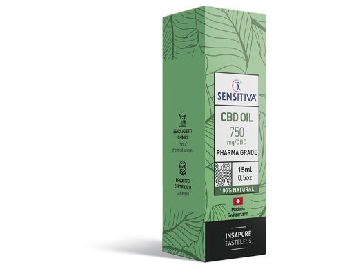 Package CBD Oil 15 ml 5% - Sensitiva
