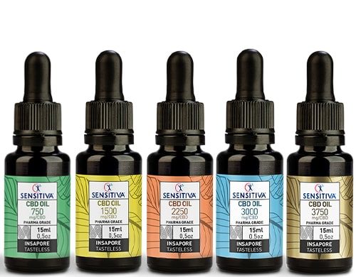 Kit Bottles Oil CBD - Sensitiva