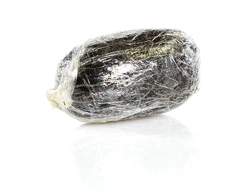 Pakistano cbd hashish wrapped in trasparent film