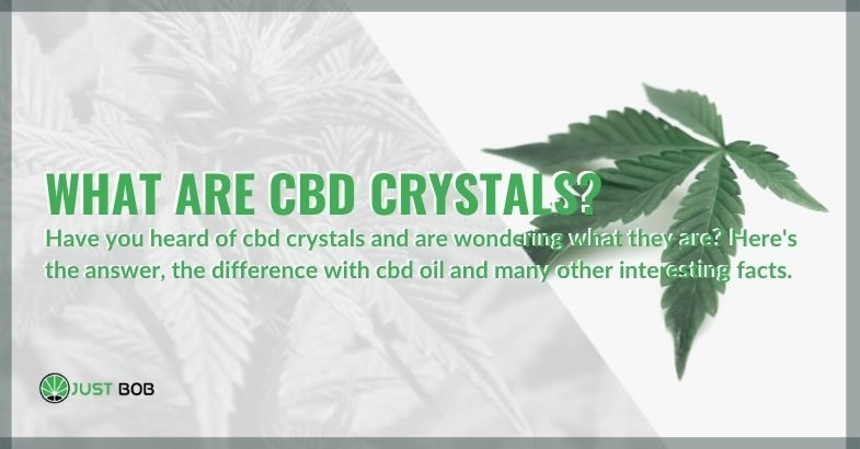 What are CBD crystals?
