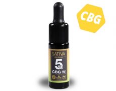 CBG Sativa Oil 5% Bottle