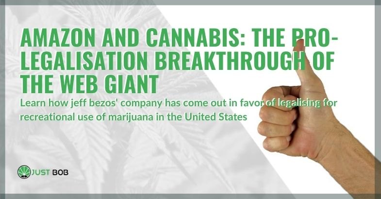 Amazon in favor of the legalization of cannabis in the United States