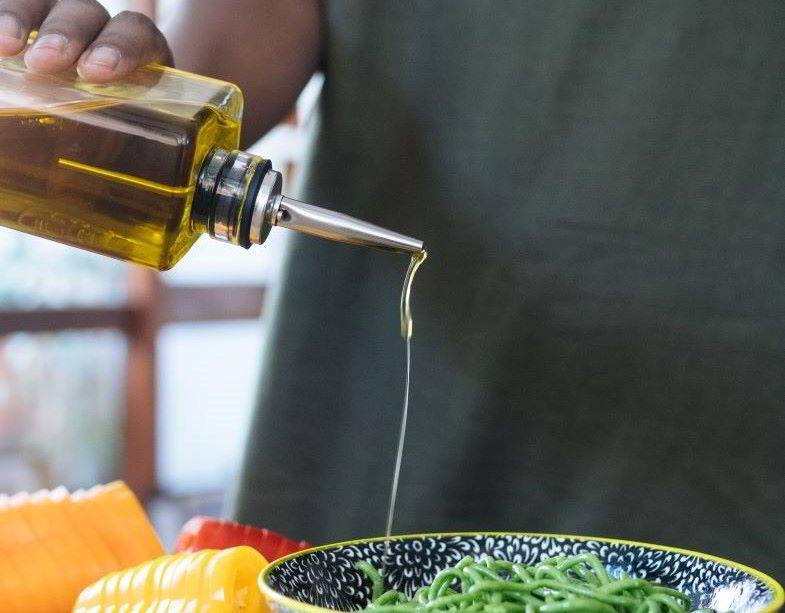 Organic hemp oil