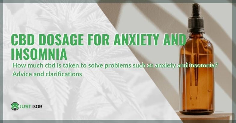 Here's how to adjust for your CBD dosage for anxiety and insomnia
