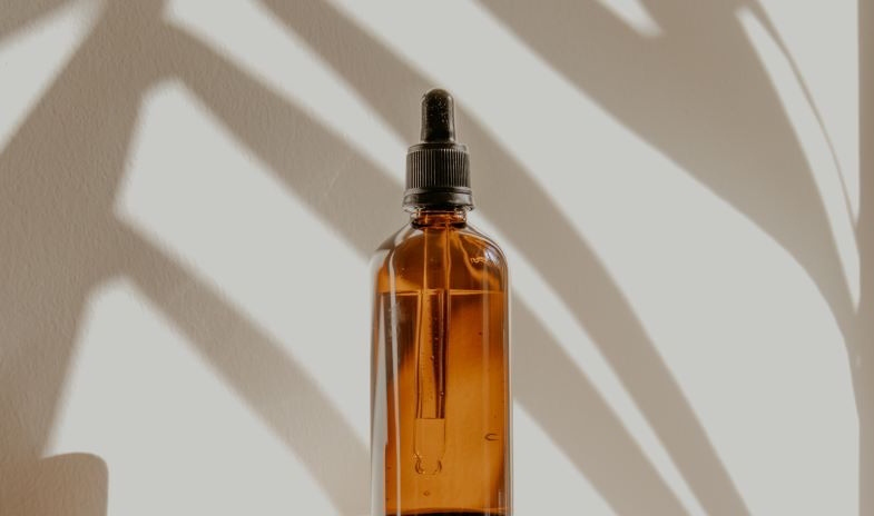 Bottle of CBD oil