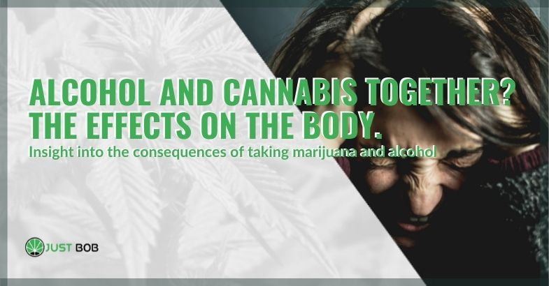 Effects on the body of alcohol and cannabis together