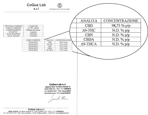 photo analysis shatter cbd gorilla
