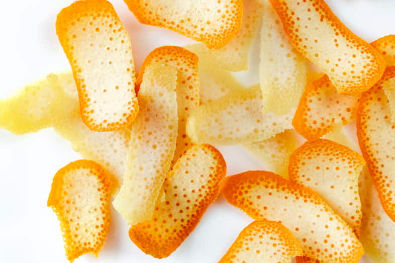 Limonene is also contained in citrus peel
