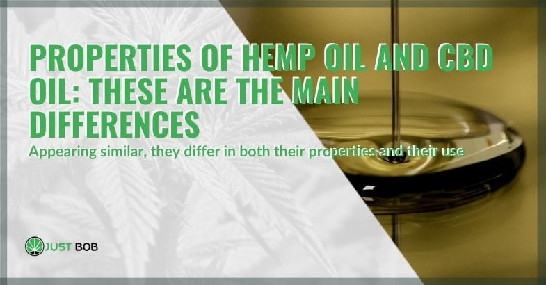Differences in hemp oil and CBD properties