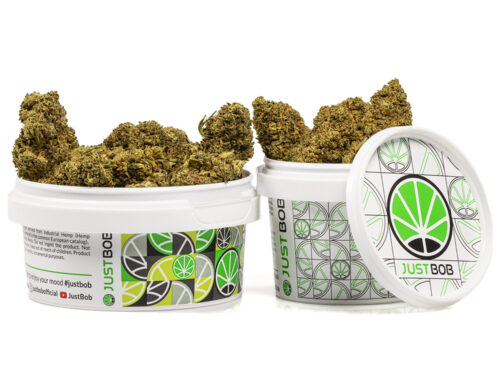 tin with master kush cbd weed