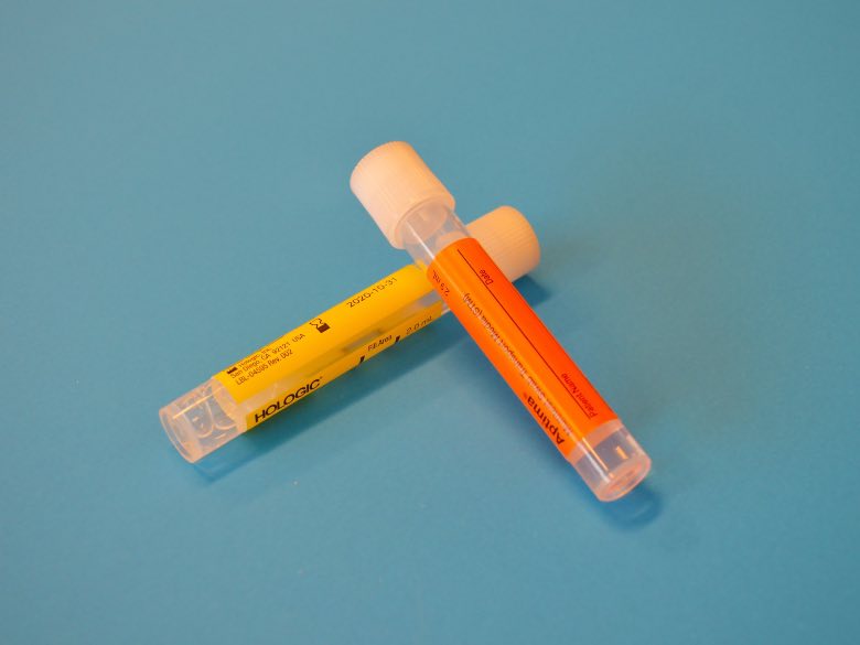Saliva and urine drug tests