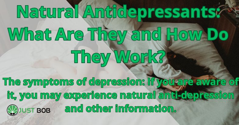Natural Antidepressants: What Are They and How Do They Work?