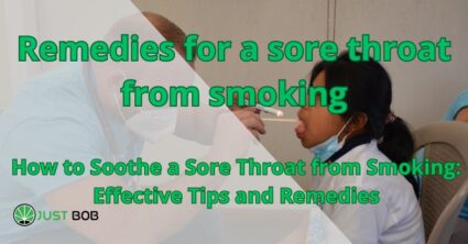 Remedies for a sore throat from smoking