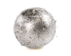 Silver-coated cbd hash ball