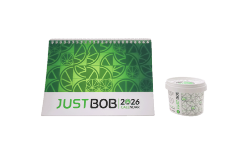 JustBob calendar with jar