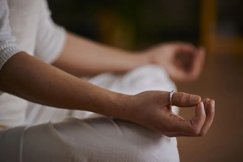 Yoga meditation pose | Justbob