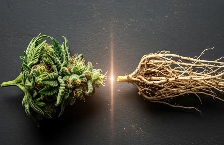 Cannabis flowers & roots | Justbob