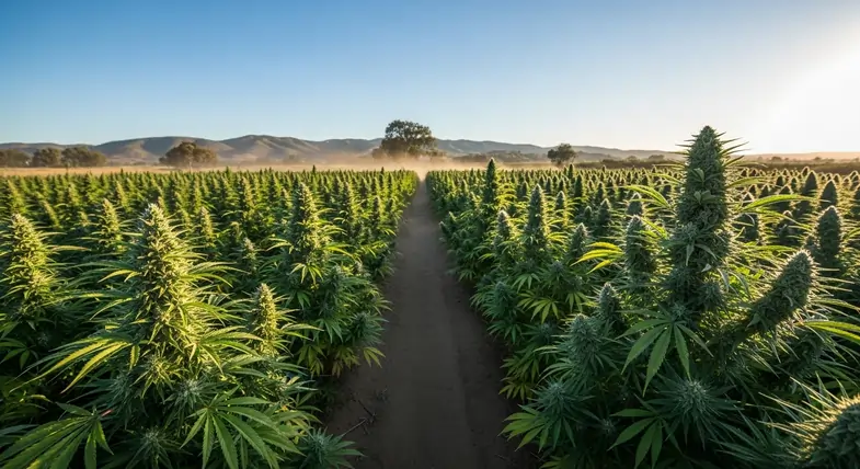 Vast field of marijuana | Justbob