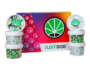 JustBob CBD Buds Kit New Year - Colorful Background with Containers
